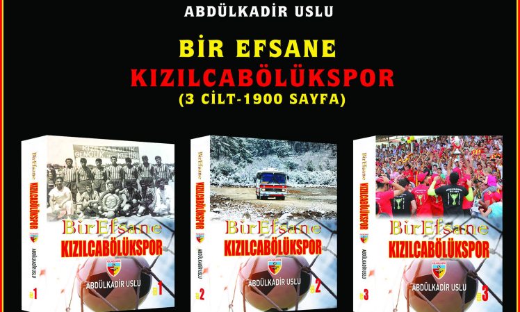 KIZILCABÖLÜKSPOR’UN KİTABI YAZILDI
