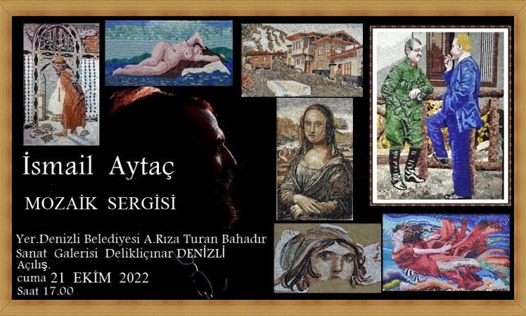 İsmail Aytaç mozaik sergisi